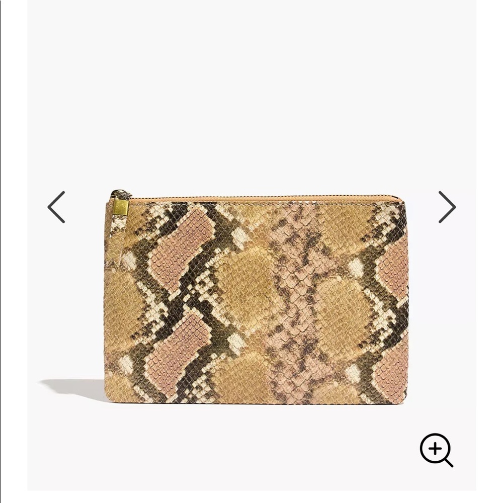 Madewell Leather Pouch Cluth